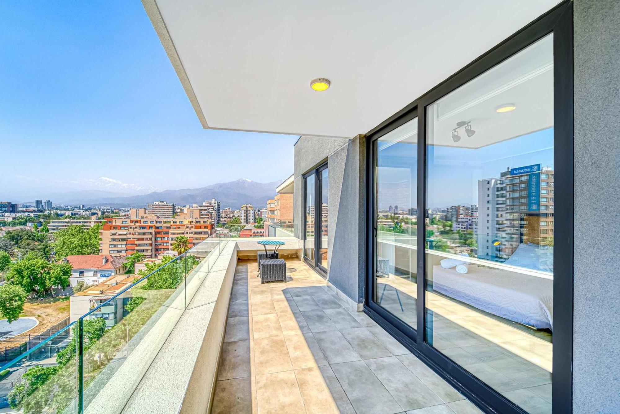 Espacio Nunoa 1br Balcony And Free Parking *