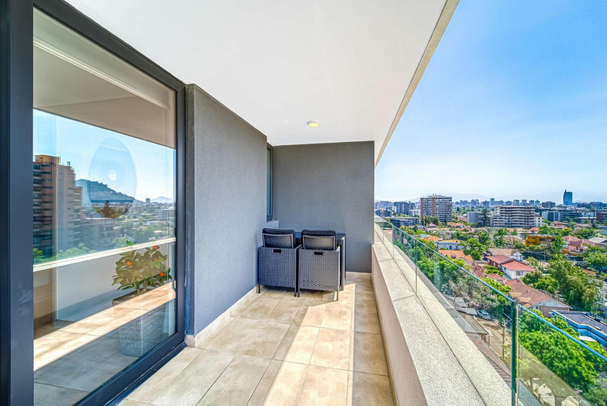 Espacio Nunoa 1br Balcony And Free Parking Santiago