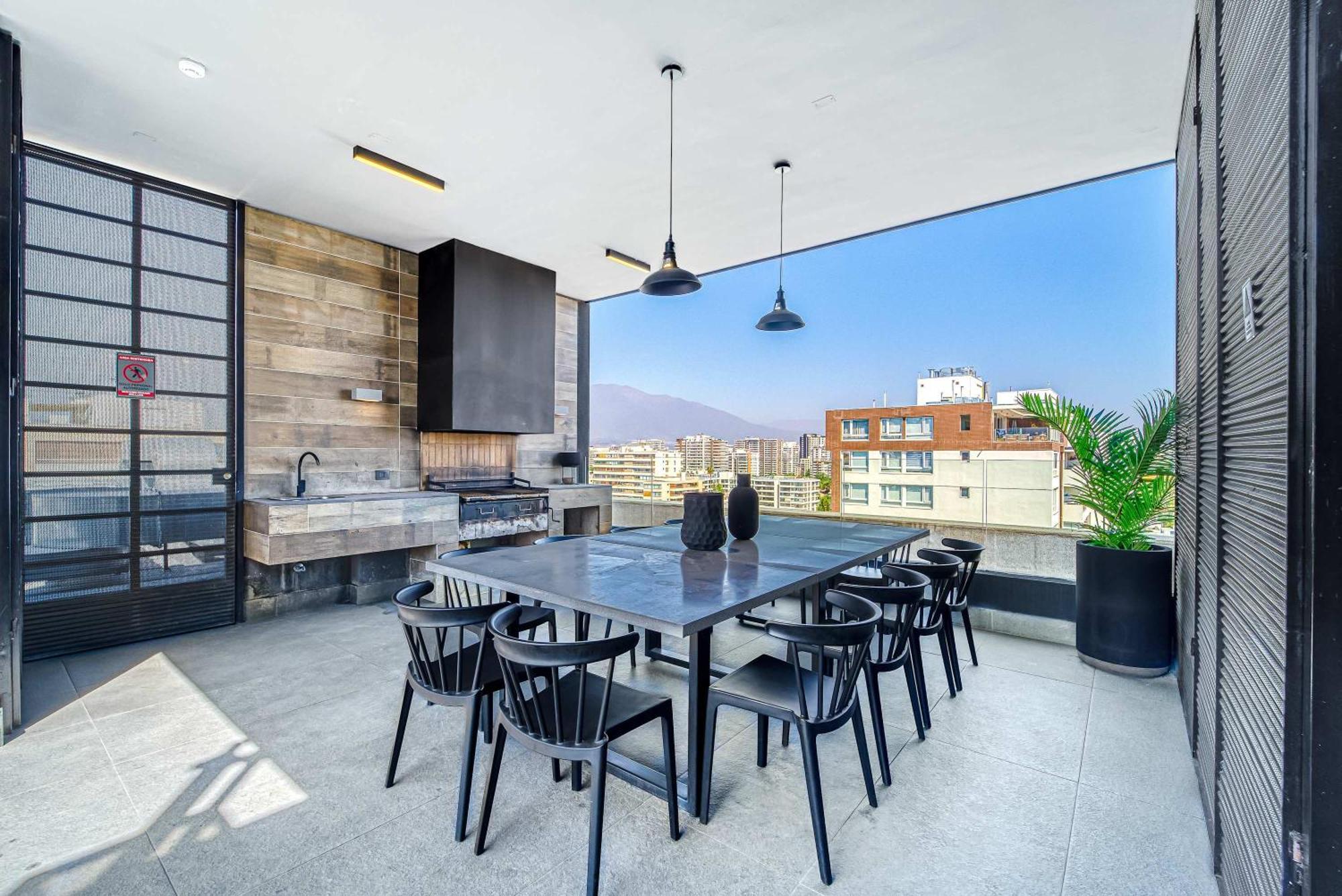Espacio Nunoa 1br Balcony And Free Parking * Santiago