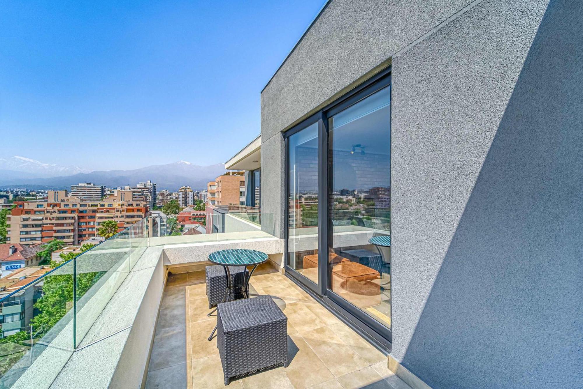 Espacio Nunoa 1br Balcony And Free Parking Apartamento